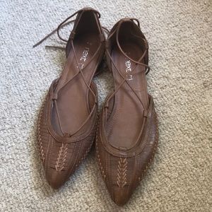 Ankle wrap flats from Next (UK brand)